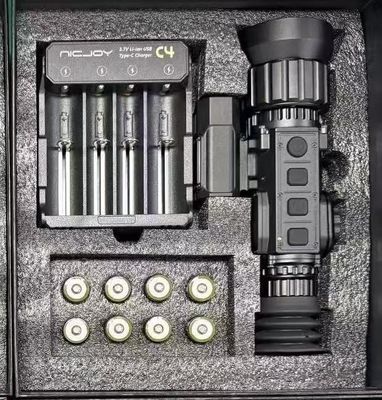 FW-ZN Highly Sensitive Thermal Imaging Monocular with Uncooled Microbolometer Sensor Type and 1000m Detection Range