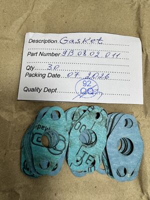 9B.08.02.011 Guarnizione circolare di tenuta per l'aviazione resistente all'olio e al calore e anello di tenuta per l'aviazione per la tenuta a doppio foro delle flange